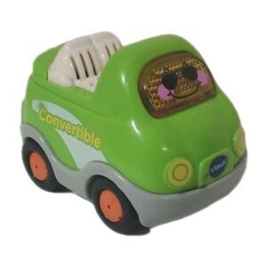 Vtech GoGo Smart Wheels Green Convertible Lights & Sound TESTED Battery Operated